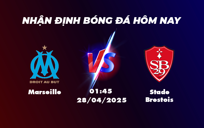 marseille stade brestois 28 04 ligue 1